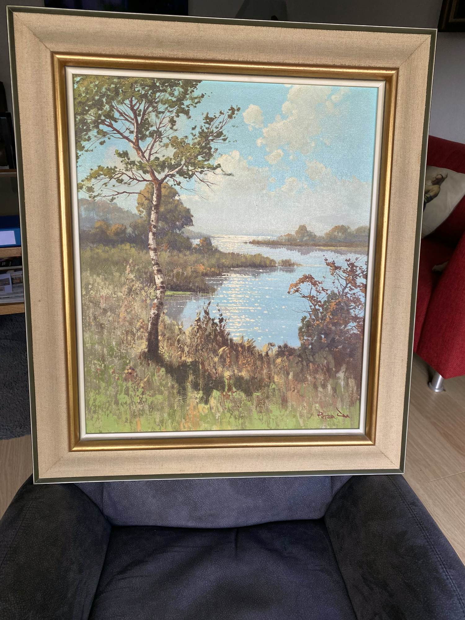 Peter Cox - landschap verkocht voor € 100!