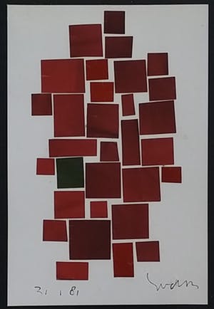 Siep van den Berg - collage op papier kopen? Bied vanaf 125!