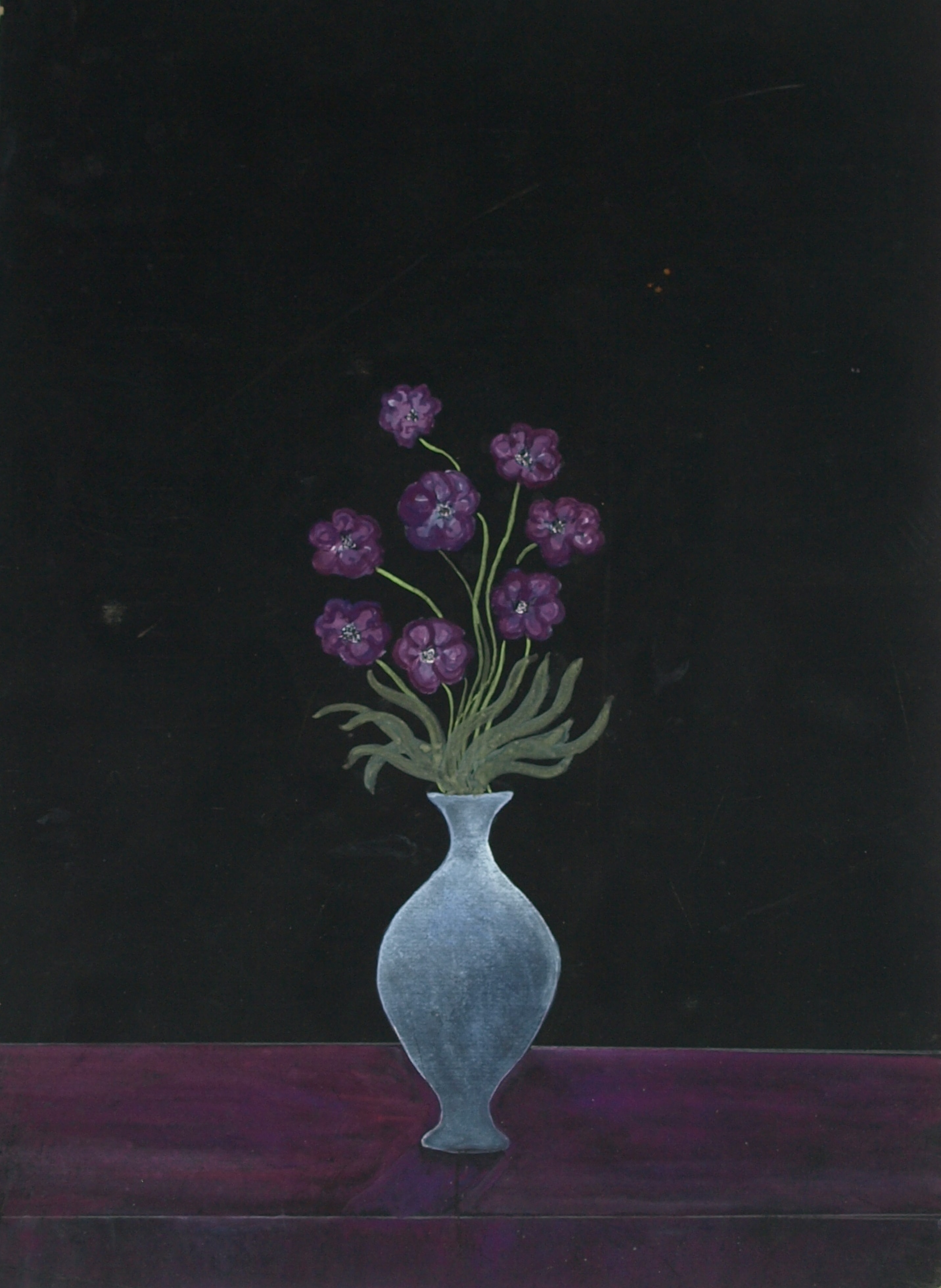 Bernard Canter - Bloemen in een vaas , Bloemstilleven - Olieverf op karton – ca 1940 kopen? Bied vanaf 30!