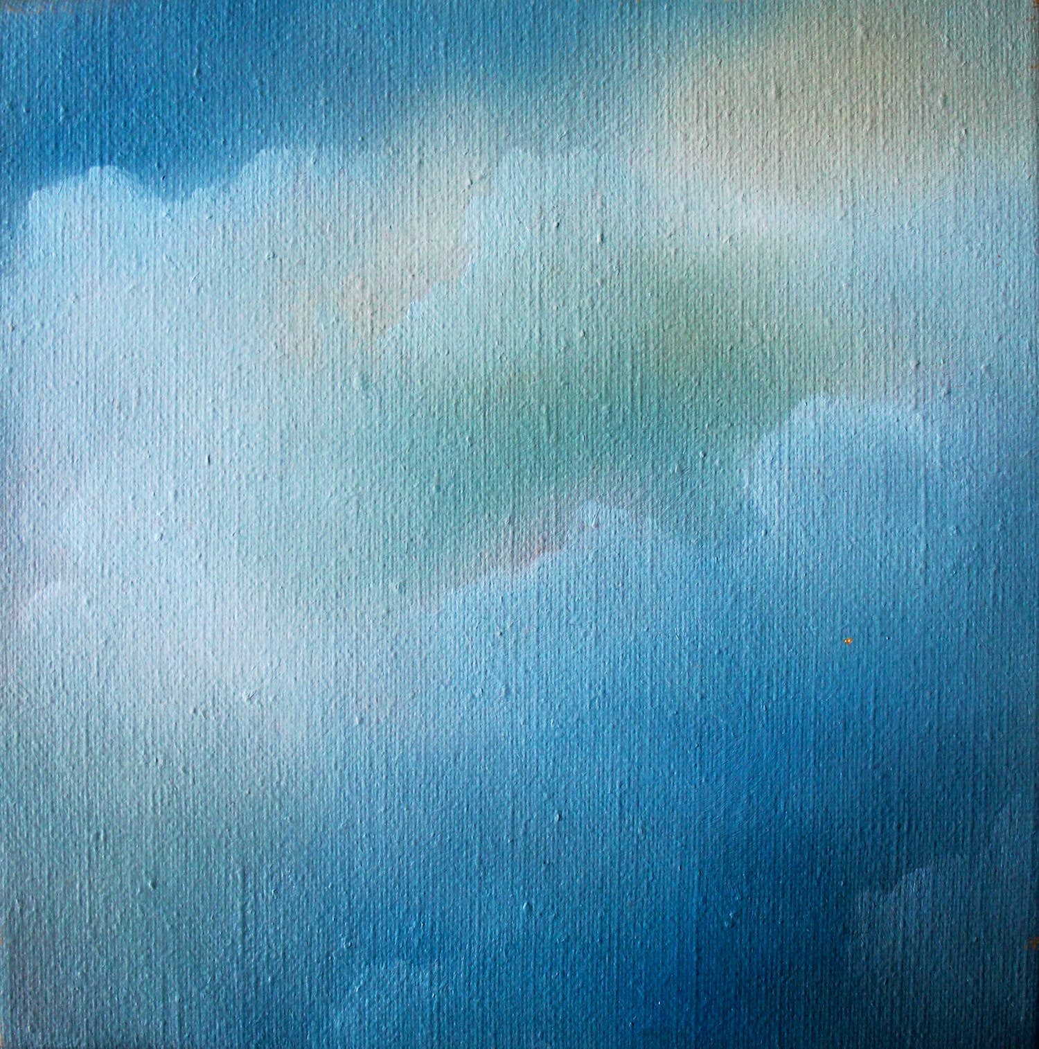 Sebastiaan Spit - Olieverf op doek: Wolken - 2003 verkocht voor € 99!