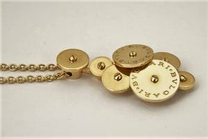 2067 - origineel Bulgari / Bvlgari 18kt geel-gouden "Cicladi" halssieraad - TOP! kopen? Bied vanaf 1130!