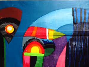 Guillaume Le Roy - Zonder titel - Houtsnede verkocht voor € 55!