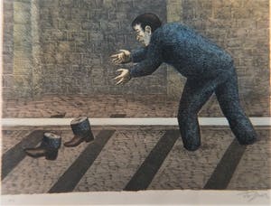Roland Topor - vluchtende voeten ? kopen? Bied vanaf 55!