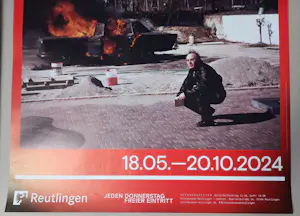 Bernard Aubertin - Rouge et plus - Ausstellungsplakat Kunstmuseum Reutlingen 2024 kopen? Bied vanaf 40!