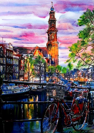 Elena Polyakova - Wester kerk in Amsterdam kopen? Bied vanaf 65!