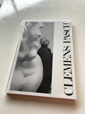 Clemens Pasch - Brons, Zittende vrouw op natuurstenen voet (Gerda) + boek! kopen? Bied vanaf 250!