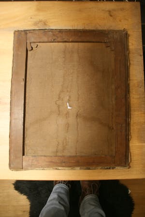 Jan Dunselman - Portret van dame, omstreeks 1880 , in slechte staat, alleen voor restauratie! kopen? Bied vanaf 50!