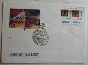 Corneille - Vel met 50 postzegels + 1e dag envelop Jaski: Cobra - 1988 kopen? Bied vanaf 59!