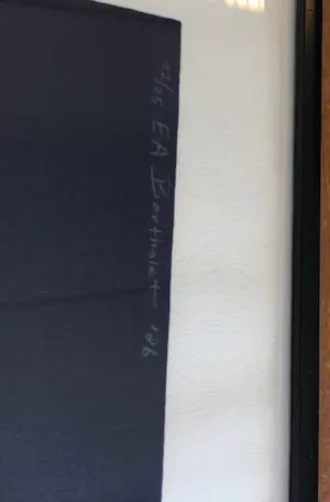 Ferry Bertholet - FERRY BERTHOLET (1952)-Zeefdruk –Japans naakt met koi karpers–EA Gesigneerd-1986 kopen? Bied vanaf 55!