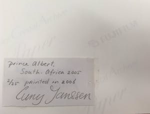 Cuny Janssen - Foto, Prince Albert, South Africa kopen? Bied vanaf 50!