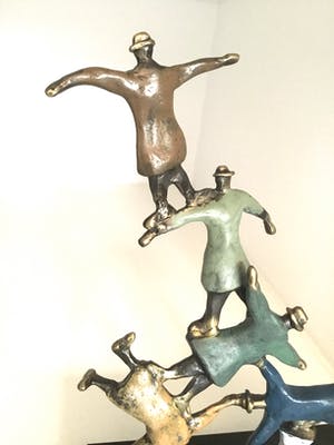 Hans Kuyper - Sculptuur “ The Sky is the Limit “ kopen? Bied vanaf 135!