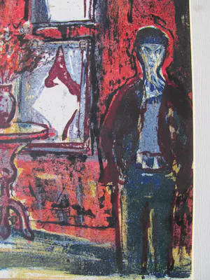 Wim Strörmann - ongetiteld (Man en Vrouw in kamer) - ARA kopen? Bied vanaf 50!