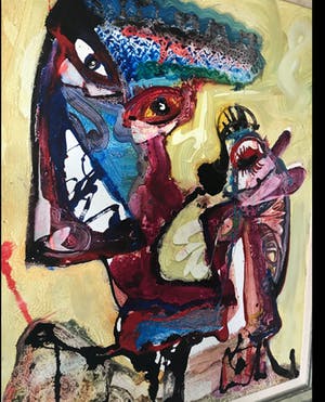 Jan te Wierik - Moeder met kind / fabeldieren kopen? Bied vanaf 3250!