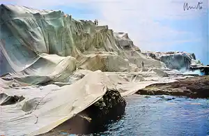 Christo - Wrapped Coast, One Million Square Feet, Little Bay, Sydney, Australien, 1968-69 verkocht voor € 390!