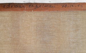 Adine Engelman - Abstracte compositie, olieverf op doek (groot!) kopen? Bied vanaf 750!