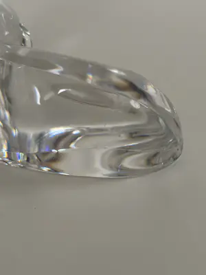 Val-Saint-Lambert - Een paar kristallen katten van Val Saint Lambert – model ontworpen door Katherine De Sousa. kopen? Bied vanaf 500!