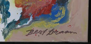 Bert Braam - Acryl op doek, Zonder titel kopen? Bied vanaf 50!