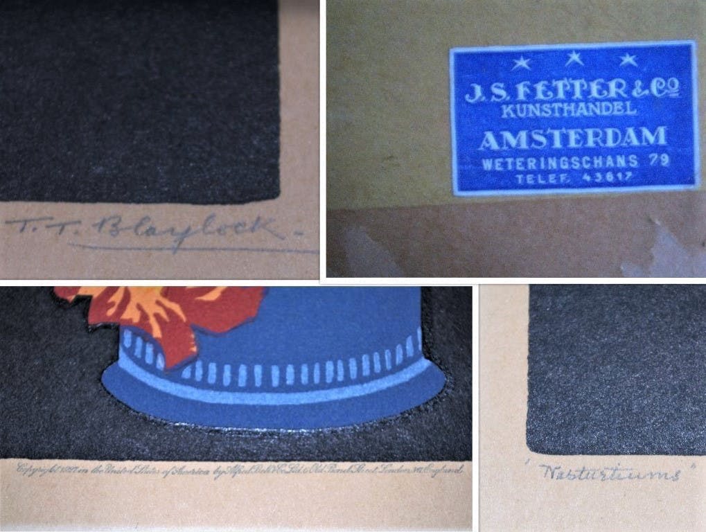 Thomas Todd Blaylock - Oostindische Kers-houtsnede 1927  kopen? Bied vanaf 40!