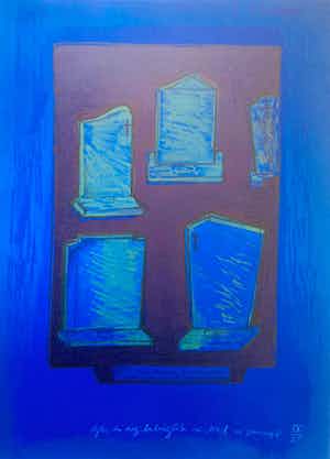 Marlene Dumas - Agter die nagt bedriglik die dood verkocht voor € 895!