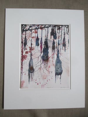 Vittorio Roerade - Aquarel "Monkeyworld" kopen? Bied vanaf 80!