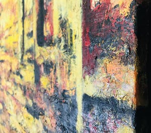 Constantijn Molenkamp - ‘Zeeschap’ (groot, pasteus werk) kopen? Bied vanaf 395!