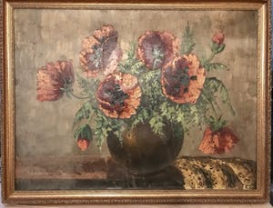 Niet of onleesbaar gesigneerd - Klaprozen kopen? Bied vanaf 1!