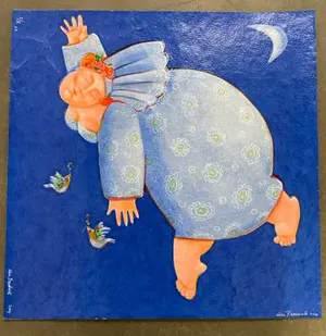 Ada Breedveld - De blauwe dame kopen? Bied vanaf 60!