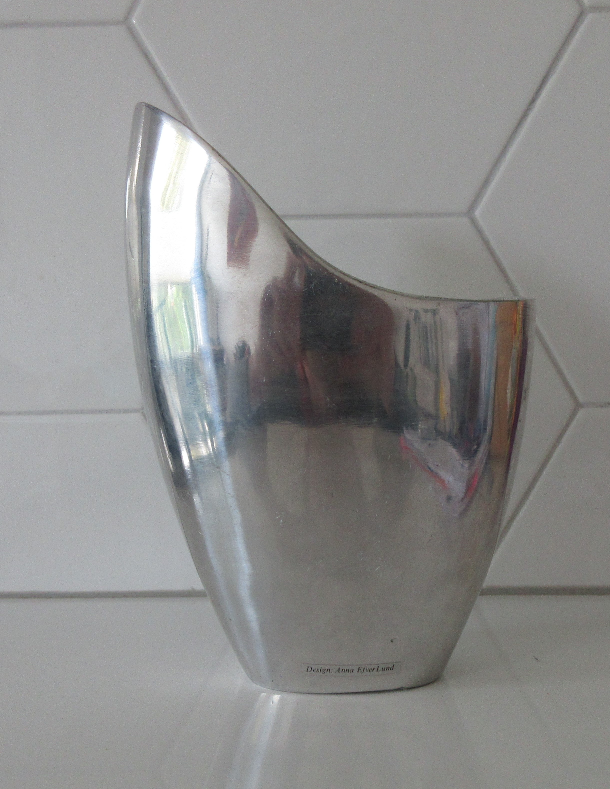 Anna Efverlund - Aluminium Design vaas kopen? Bied vanaf 25!