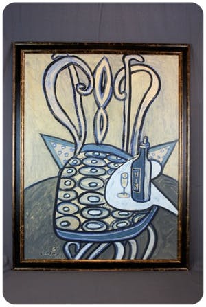 Bruno Vekemans - Stoel en Wijn kopen? Bied vanaf 1400!