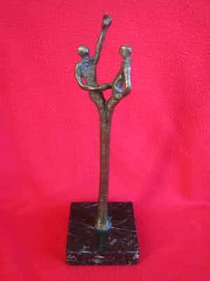 Brons (Onbekend) - Je kunt nog hoger! verkocht voor € 65!