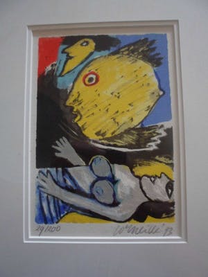 Corneille - Zeefdruk, geen titel. kopen? Bied vanaf 90!