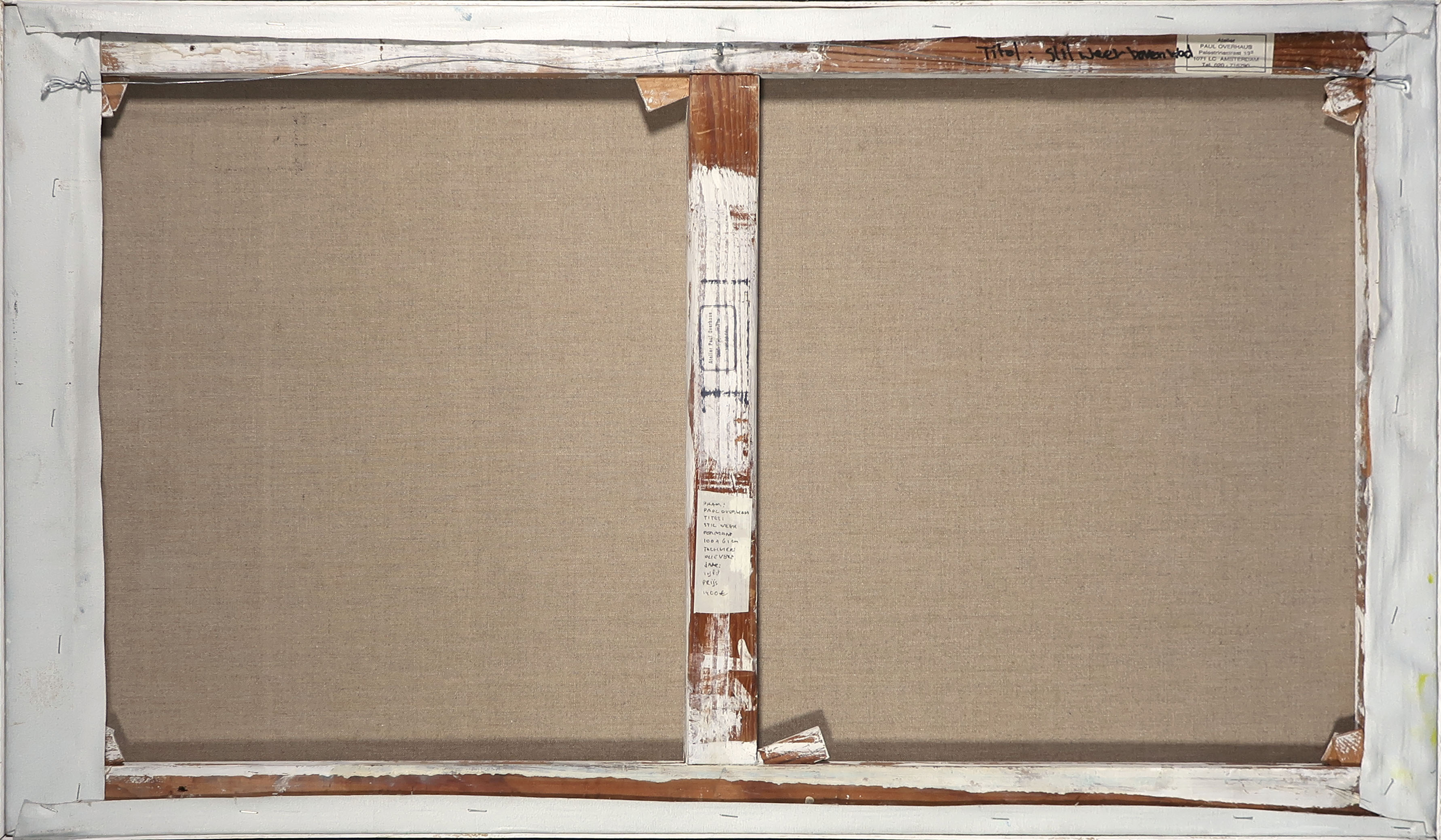 Paul Overhaus - Olieverf op doek, Stil weer - Ingelijst (Groot) kopen? Bied vanaf 100!
