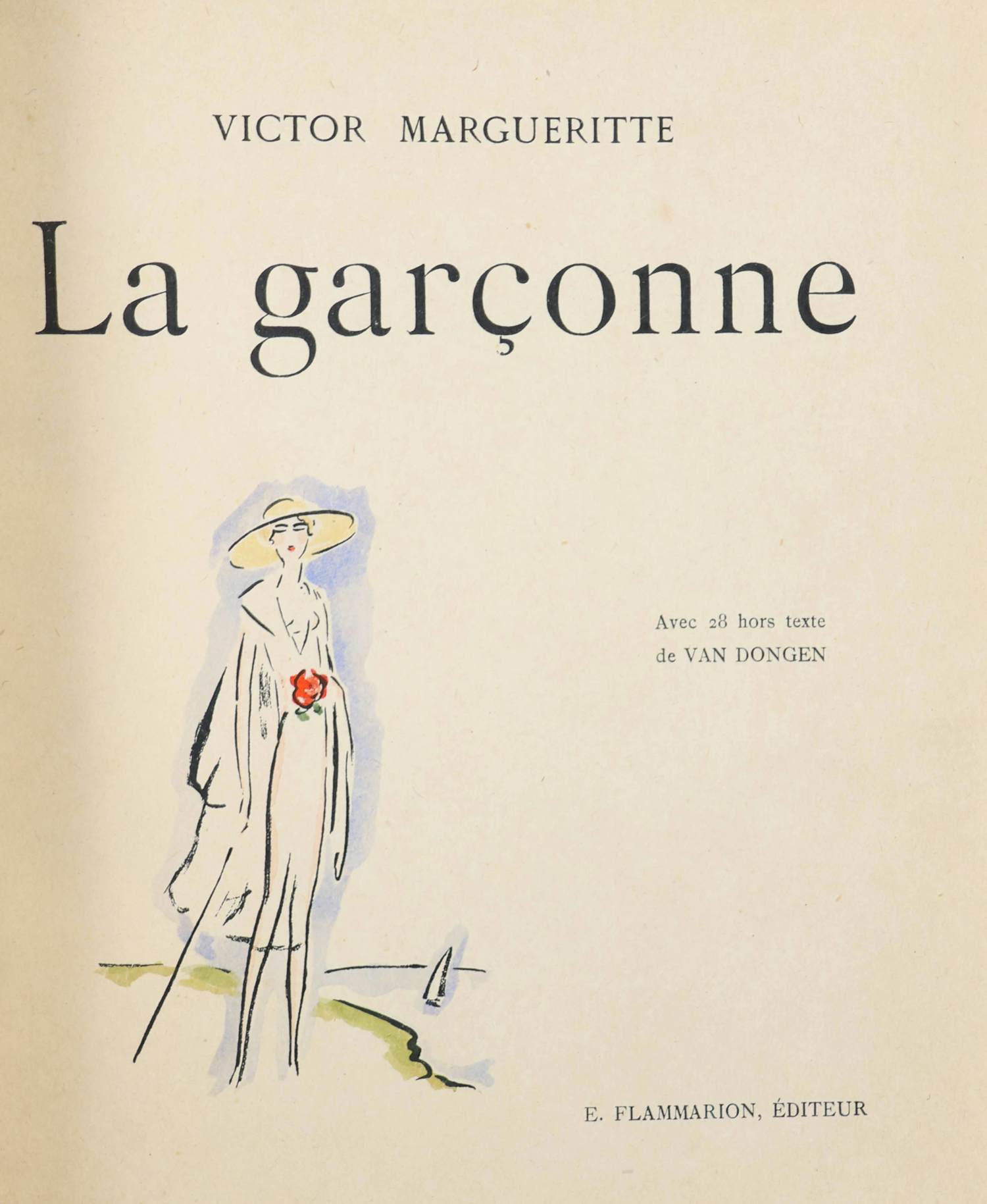 Kees van Dongen - La Garçonne kopen? Bied vanaf 4800!