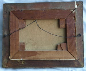 Niet of onleesbaar gesigneerd - Olieverf op doek , Bloemstilleven – gesigneerd & ingelijst - oud kopen? Bied vanaf 1!