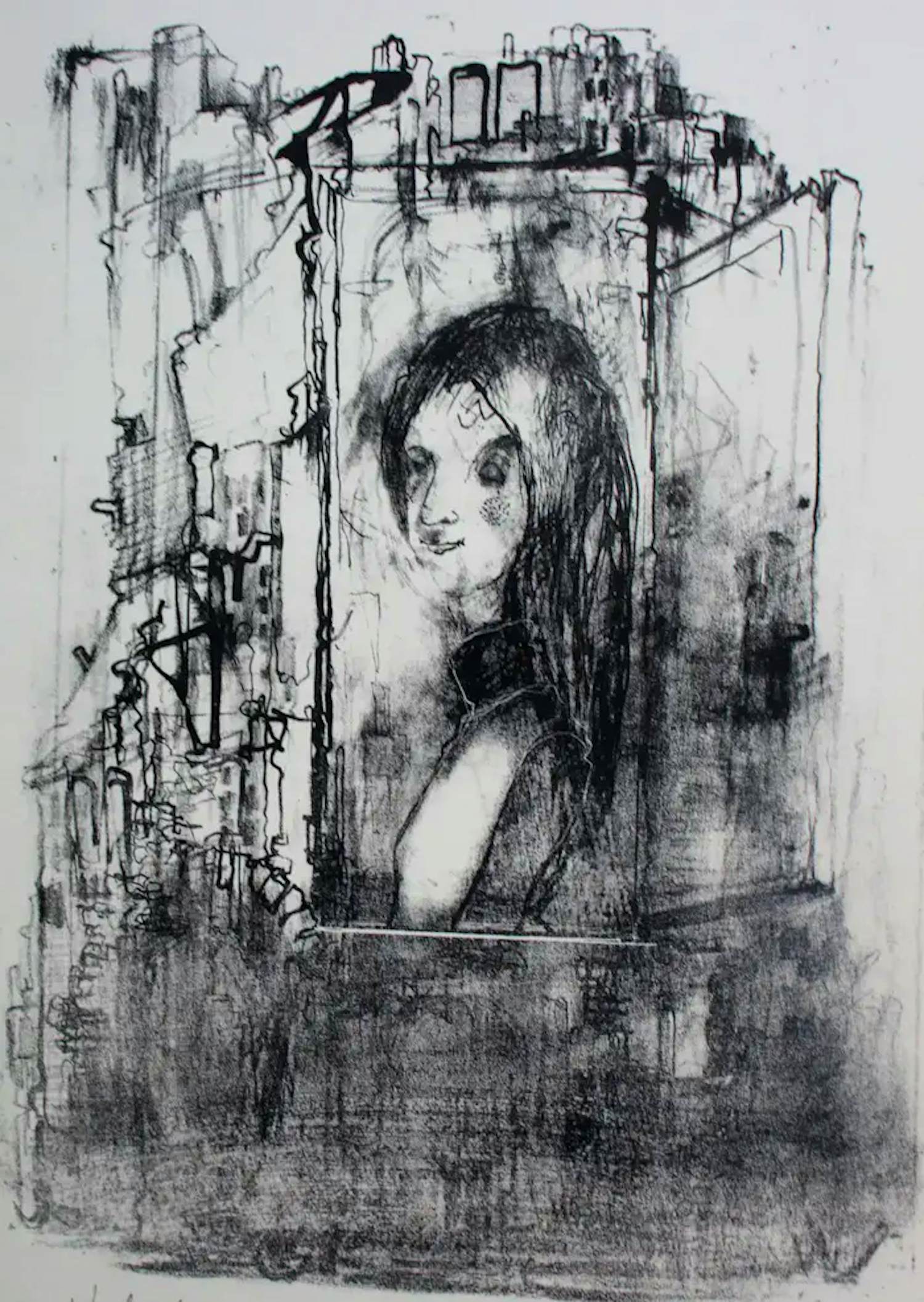 Dirkje Kuik - Litho: Veduta - 1979 kopen? Bied vanaf 59!