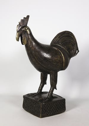 Benin - Brons, Haan (beschermer van de koningin) kopen? Bied vanaf 250!