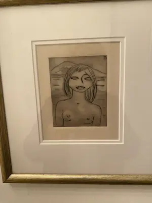 Theo Dobbelman - Pentekening jonge meisjes kopen? Bied vanaf 125!