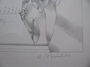 Andre Thomkins - LITHOGRAPHIE - " NORDHEIM - NORDHEIM " kopen? Bied vanaf 120!