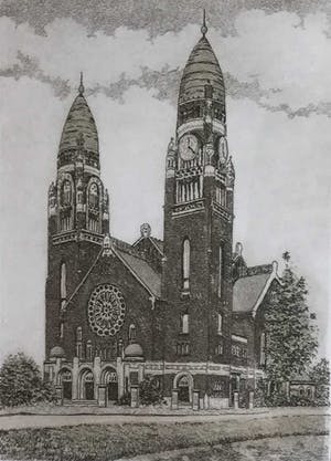 Willem Veldhorst - C4151-6 - Koninginnekerk kopen? Bied vanaf 30!