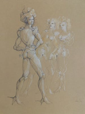 Leonor Fini - Scène de Théâtre kopen? Bied vanaf 35!