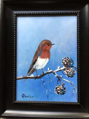 Henk Poeder - Roodborstje verkocht voor € 49!