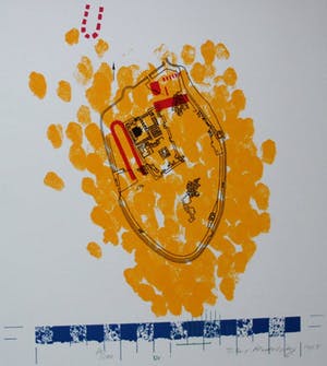 Titus Rudolphy - Zeefdruk - 1993 kopen? Bied vanaf 25!