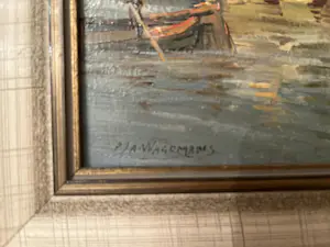 Pieter Wagemans - Blick auf den Hafen kopen? Bied vanaf 150!