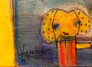 Niet of onleesbaar gesigneerd - Happy Village kopen? Bied vanaf 1!