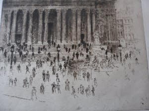 Joseph Pennell - Ets, The Pavement, st paul kopen? Bied vanaf 20!