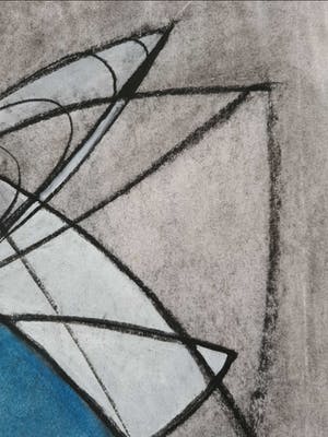 Niet of onleesbaar gesigneerd - Abstracte figuren kopen? Bied vanaf 1!