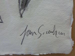 Jan Sierhuis - CUBISTISCHE FIGUREN / ORIGINEEL WERK / 30x21cm / SIG kopen? Bied vanaf 55!