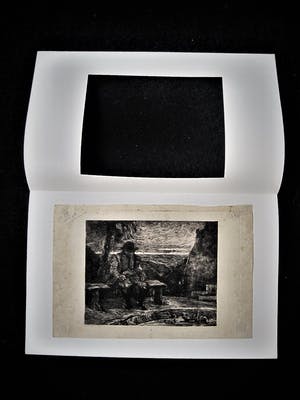 Anton L. Koster - Mooie 1e staat droge naald Ets "Eendjes voeren" potlood gesigneerd kopen? Bied vanaf 10!