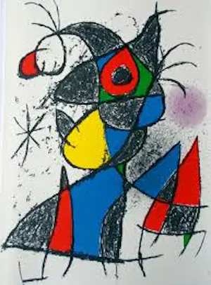 Joan Miro - Gouache les dessins kopen? Bied vanaf 200!
