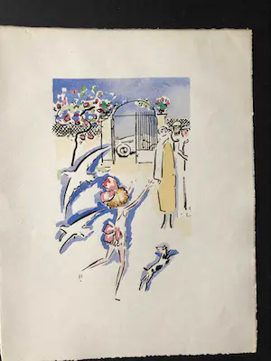 Kees van Dongen - Kees van Dongen - In het park - 1925 kopen? Bied vanaf 275!